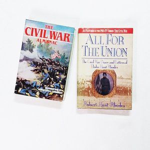 Lot 2 History Books on The U.S. Civil War